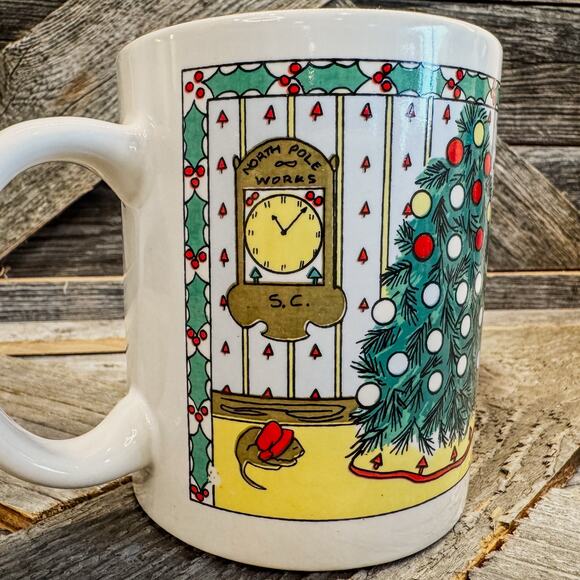 1989, Santa’s Day of Rest… Santa’s 2nd Favorite Day, Christmas Mug, 4” Tall - Picture 4 of 8